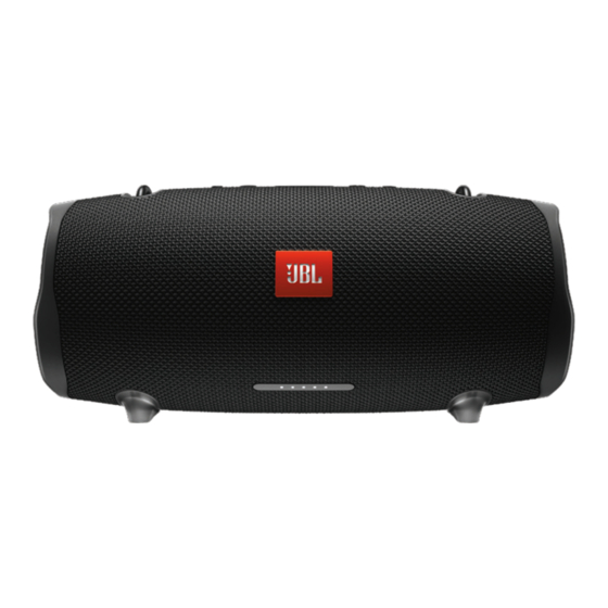 JBL XTREME 2 Manual | ManualsLib