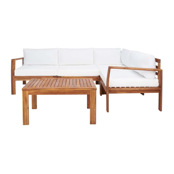 Safavieh Outdoor Endelia PAT-7309 Manual