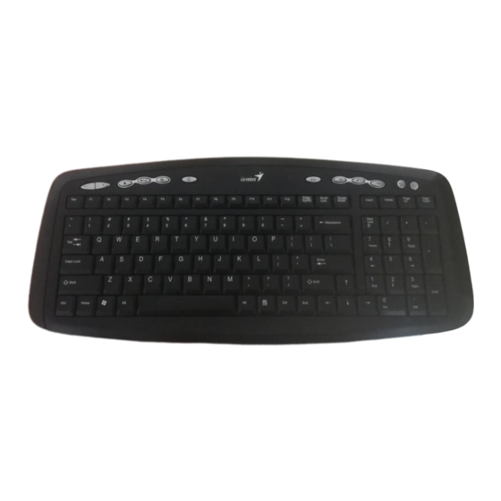 Genius SLIM MATE 3000 Manual