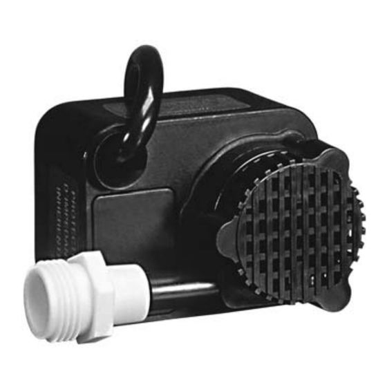Little Giant PE-1-PCP Installation, Operation, Maintenance & Repair Parts