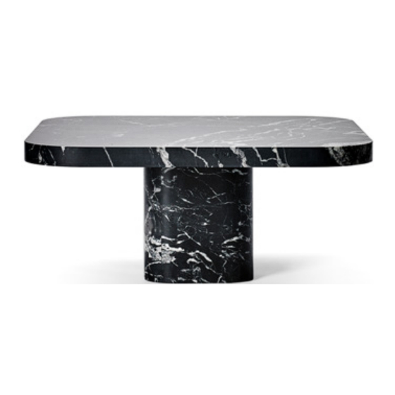 ClassiCon Bow Coffee Table No. 3 Marble Instructions