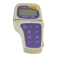 Eutech Instruments WATERPROOF CYBERSCAN DO 300 DISSOLVED OXYGEN METER Instruction Manual