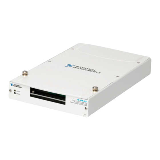 National Instruments NI 6229 User Manual