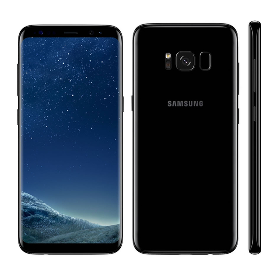 Samsung cricket Galaxy S8 Clear And Simple Quick Start Manual