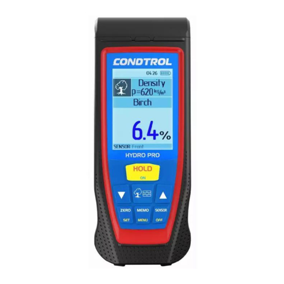 CONDTROL HYDRO PRO User Manual