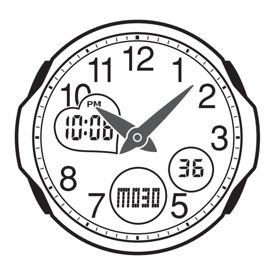 Casio Baby-G BG90-2B Operation Manual