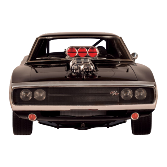 Deagostini MODEL SPACE FAST & FURIOUS DODGE CHARGER R/T Manual
