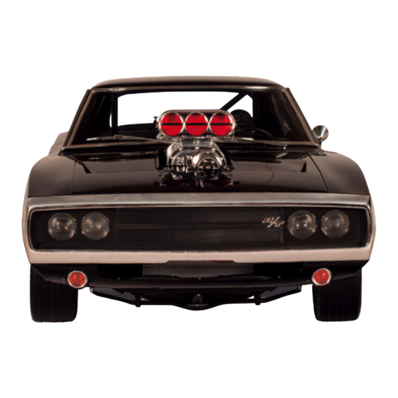 Deagostini MODEL SPACE FAST & FURIOUS DODGE CHARGER R/T Manual