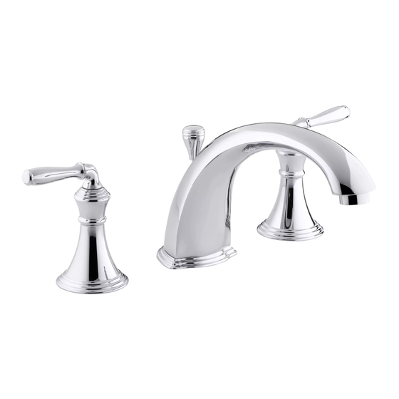 Kohler K-T387 Homeowner's Manual