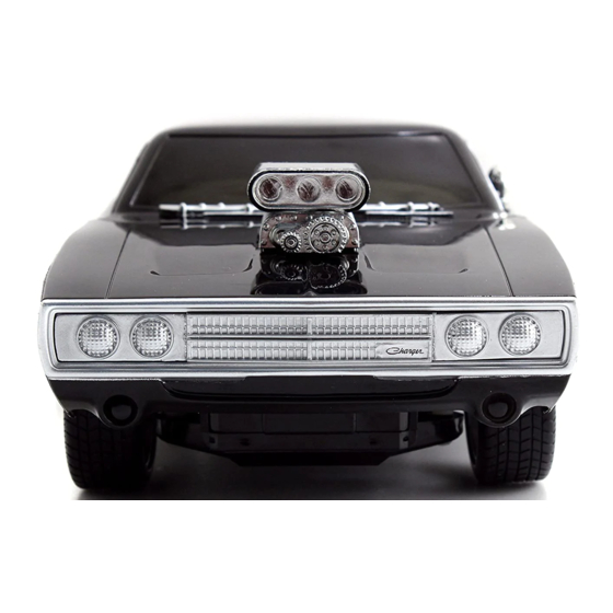 Deagostini MODEL SPACE FAST & FURIOUS DODGE CHARGER R/T Manual