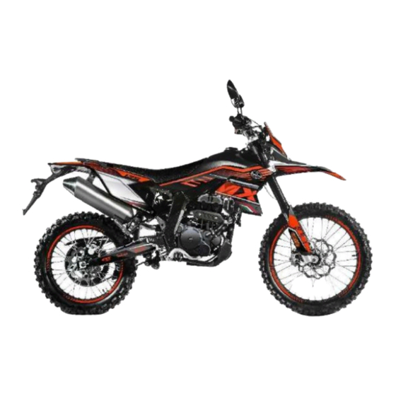 Mondial Designs Limited SMX 125E CBS Owner's Manual