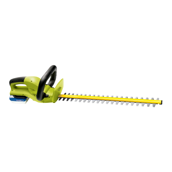 SNOWJOE SUNJOE 24V-HT22-MAX Operator's Manual