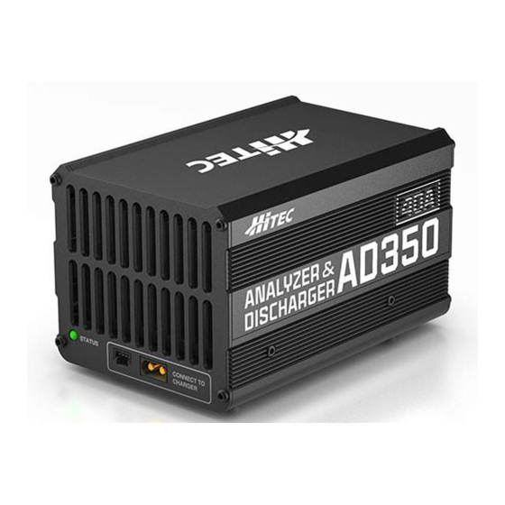 HITEC AD350 Instruction Manual