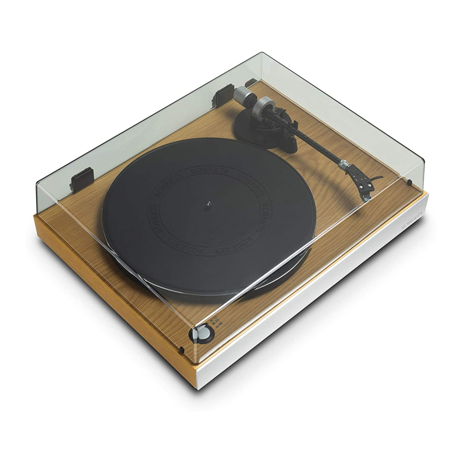 Roberts RT200 - Direct-drive Turntable Manual