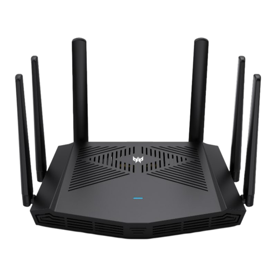 Acer Predator Connect W6x User Manual