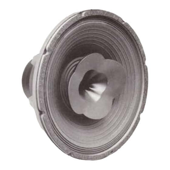 Altec Lansing 950-8A CEILING SPEAKER Manual