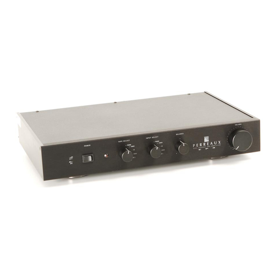 Perreaux EP3 Manual
