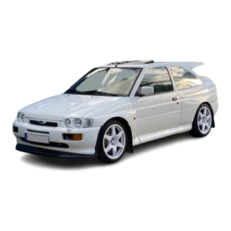 Ford Sierra RS Workshop Manual