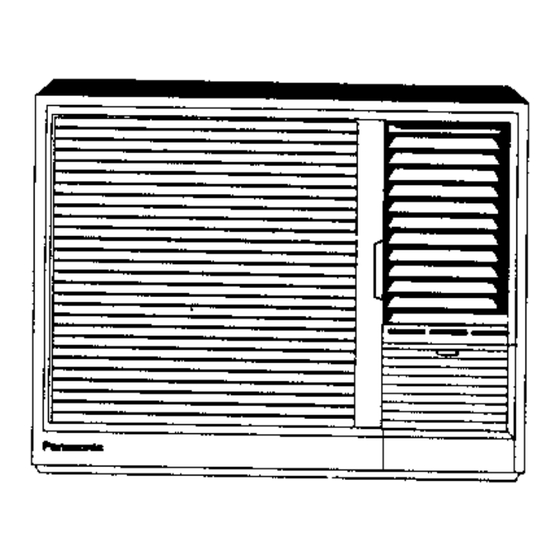 Panasonic CW-1203FR Manuals