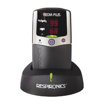 Respironics 920M PLUS Operator's Manual