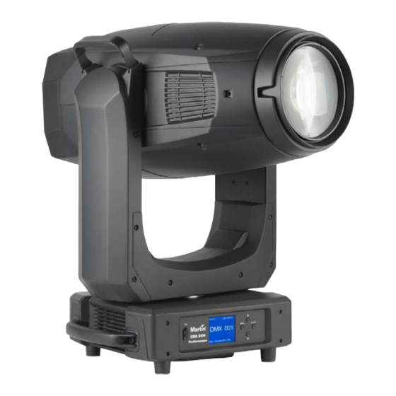 Harman Martin ERA 800 Performance Safety And Installation Manual