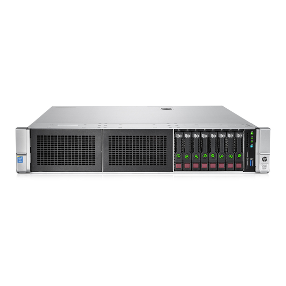HPE ProLiant DL380 Gen9 Product End-Of-Life Disassembly Instructions