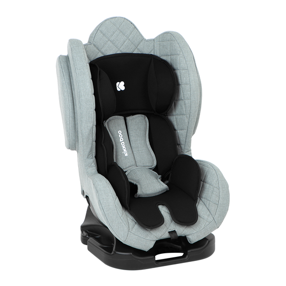 KIKKA BOO BON VOYAGE Car Seat Manuals