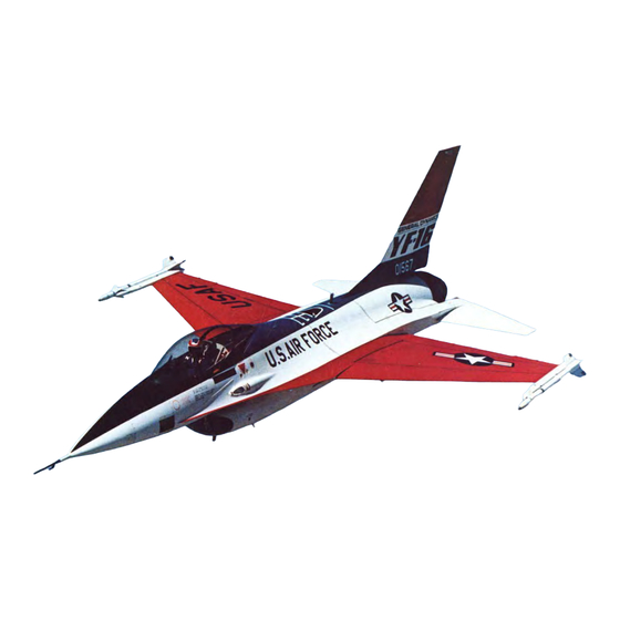 BVM  PNP F-16 Assembly And Operating Manual