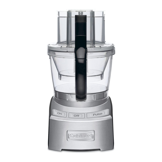 Cuisinart FP-12DC Recipe Booklet