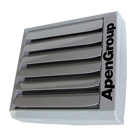 ApenGroup aermaxline AX020 User, Installation And Maintenance Manual