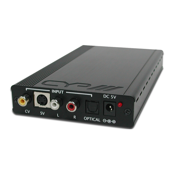 CYP SY-P295N Operation Manual