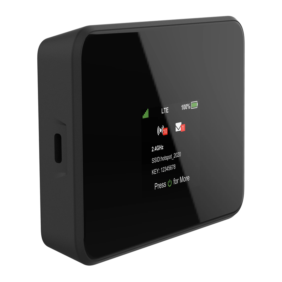At&T Turbo Hotspot 2 Manual