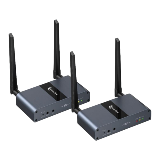 User Manuals: ClearClick Extend+Expand HDMI Receiver