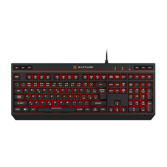 RAPTURE RPT-GEKC10RB User Manual