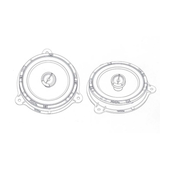 Focal IC RNS 165 User Manual