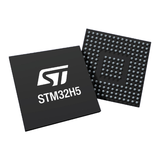 ST STM32H5 Series Getting Started