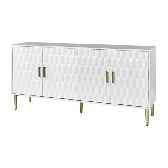 HULALA HOME SBRB0913 Sideboard Cabinet Manuals