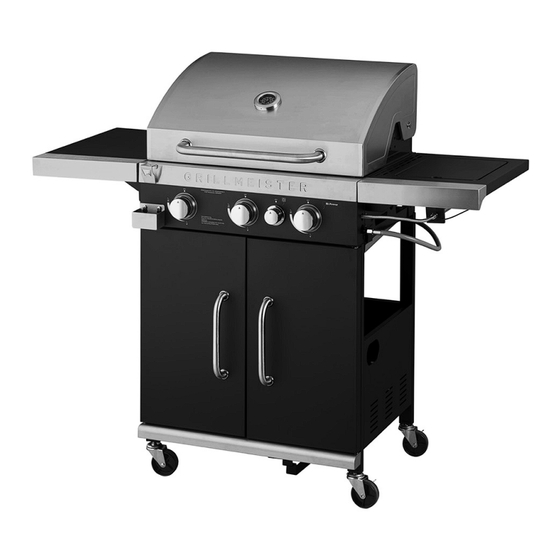 GRILL MEISTER 407127 2207 Instructions For Use Manual