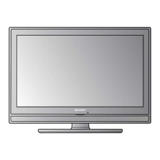 Sharp LC-19S7E Operation Manual