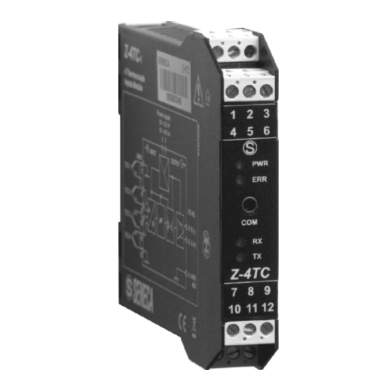 Seneca Z-4TC-1 Operation & Installation Manual