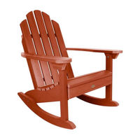 Highwood Adirondack Classic Westport Rocking Chair Assembly Manual