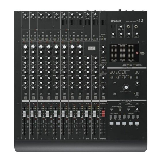 Yamaha N12 - n12 Digital Mixing Studio Manuals