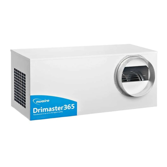 NuAire DRI-365 Installation Manual