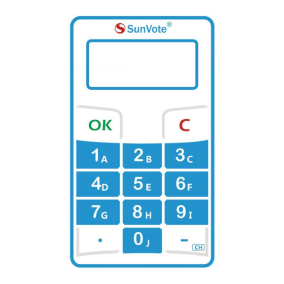 SunVote M52Plus-2.4G User Manual