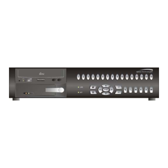 Speco DVR-16/IP User Manual