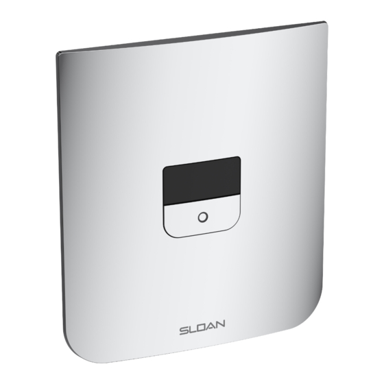 Sloan CX 8158 Repair Parts And Maintenance Manual