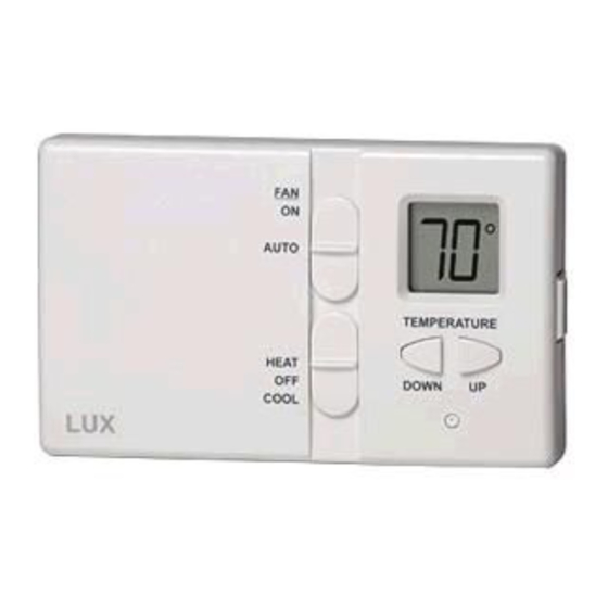LUX DMH110c Installation And Operating Instructions