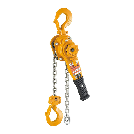 KITO L5 Owner's Manual And Safety Instructions