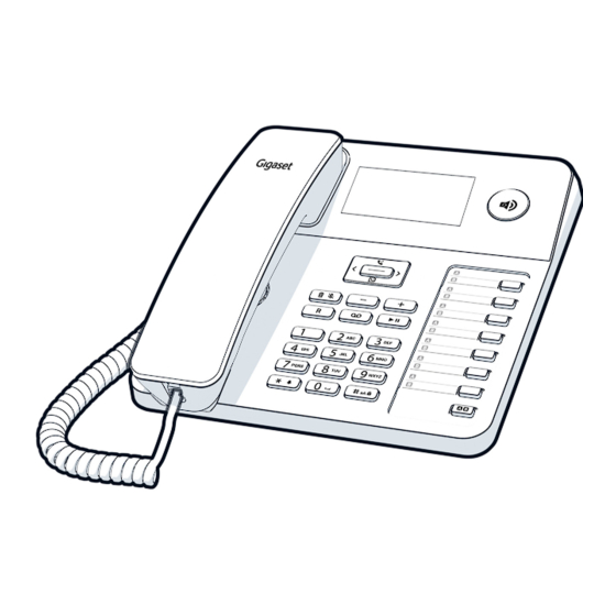 Gigaset DESK800A Manual