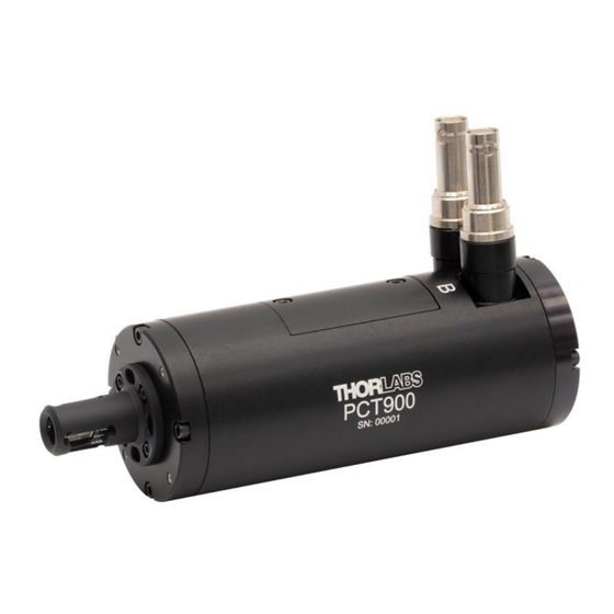 THORLABS PCT900 User Manual